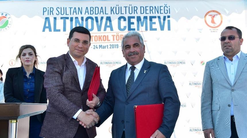 Kepez’den cemevi protokolü