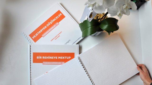 Turuncu kitaplar braille baskısıyla okurlarla buluşuyor