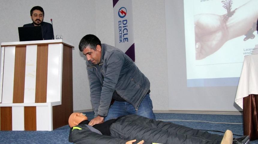 Şanlıurfa&rsquo;da Dicle Elektrik &ccedil;alışanlarına İSG eğitimi