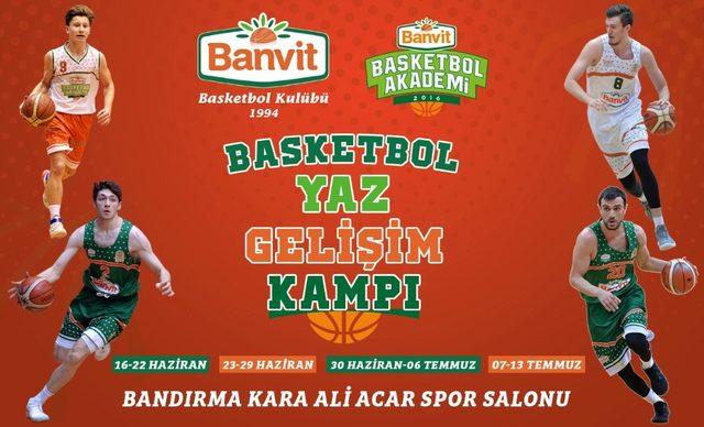 Bandırma’da Basketbol Gelişim Kampı kuruluyor