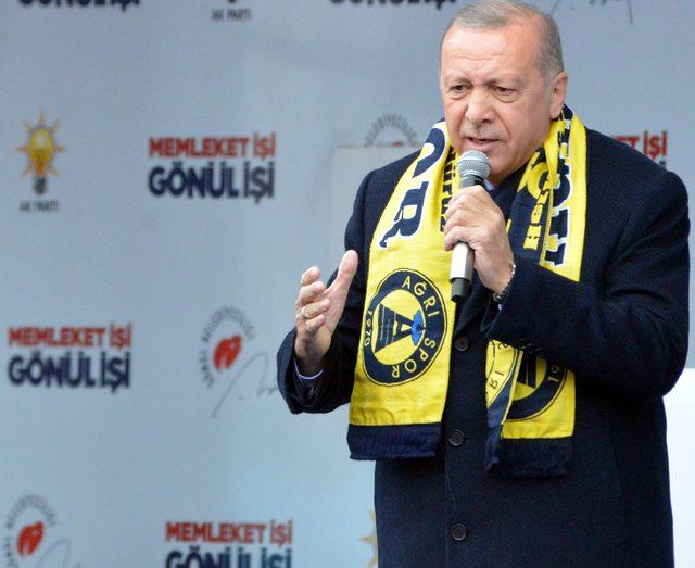 Erdoğan: HDP, İstiklal Marşı'mızın, bayrağımızın düşmanıdır