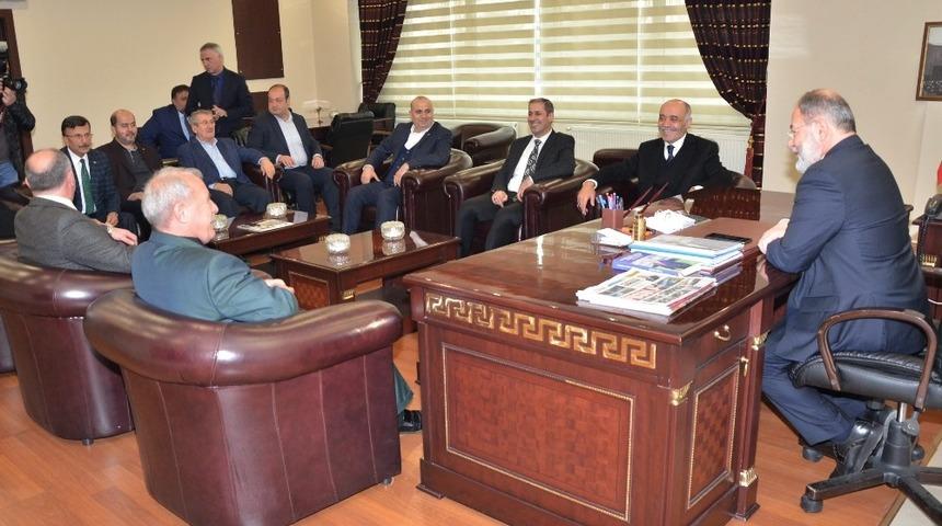 Akdağ&rsquo;dan ETSO&rsquo;ya ziyaret