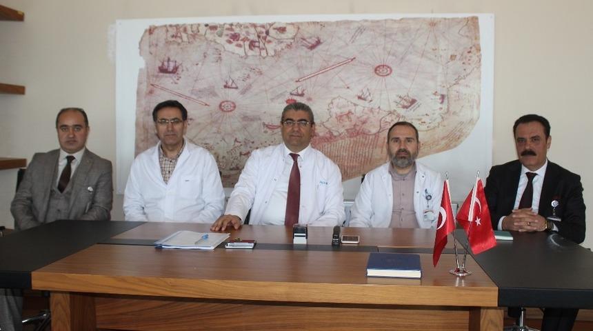 Başhekim Parlak: &ldquo;G&ouml;revimizin başındayız&rdquo;