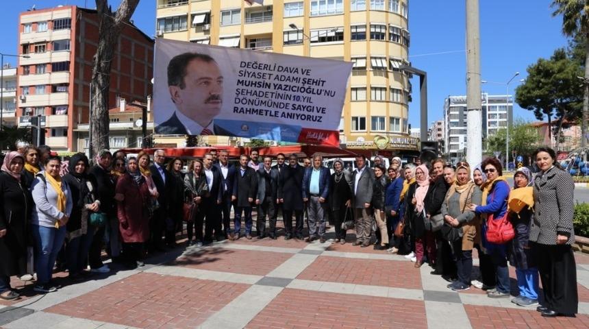 Nazilli&rsquo;de Muhsin Yazıcıoğlu i&ccedil;in lokma hayrı d&uuml;zenlendi
