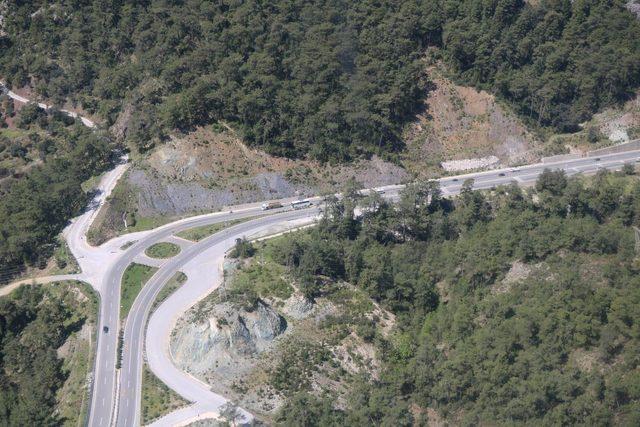 Marmaris'te havadan trafik denetimi