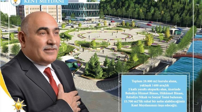 Şahin Kent Meydanı Projesini anlattı