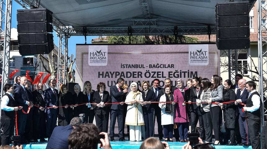 Bağcılar'da HAYPADER &Ouml;zel Eğitim Uygulama okulu t&ouml;renle a&ccedil;ıldı
