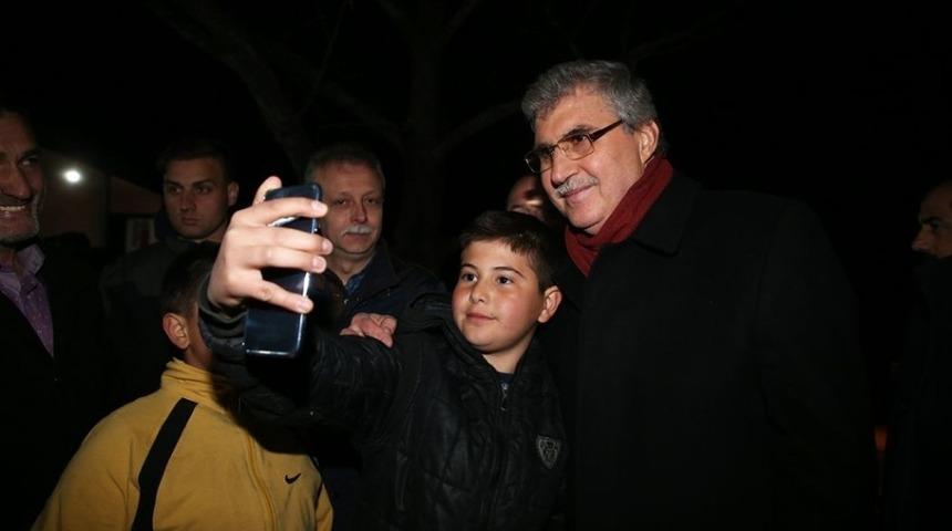 Ekrem Y&uuml;ce Geyve&rsquo;de ziyaretlerine devam etti