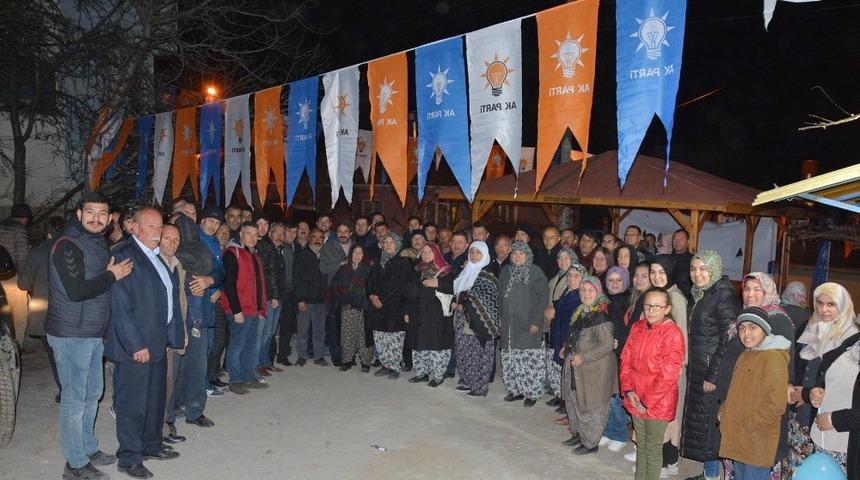 Başkan Kalın&rsquo;ın mahalle ziyaretleri s&uuml;r&uuml;yor