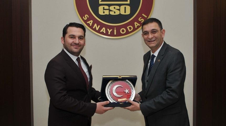 Gen&ccedil; girişimciler kurulundan GSO&rsquo;ya ziyaret