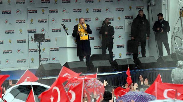 Erdoğan: HDP, İstiklal Marşı'mızın, bayrağımızın düşmanıdır (2)