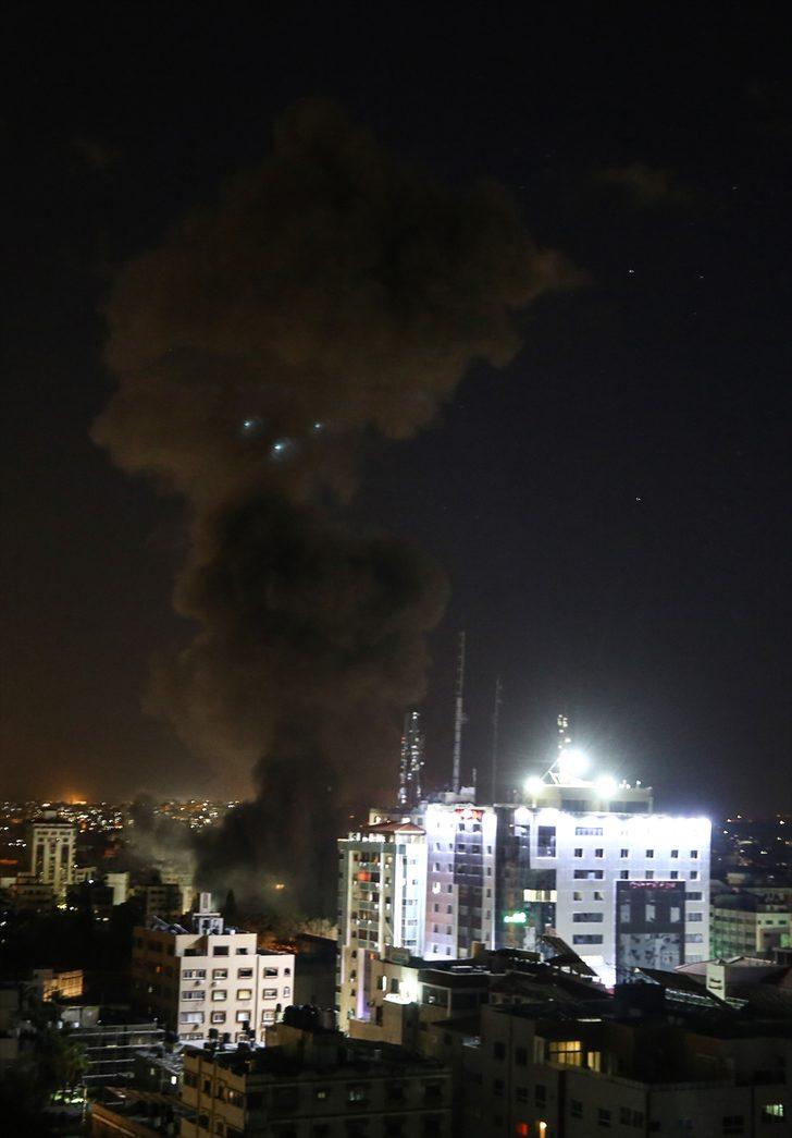 İsrail, Gazze'yi vurdu! Korkunç görüntüler G1