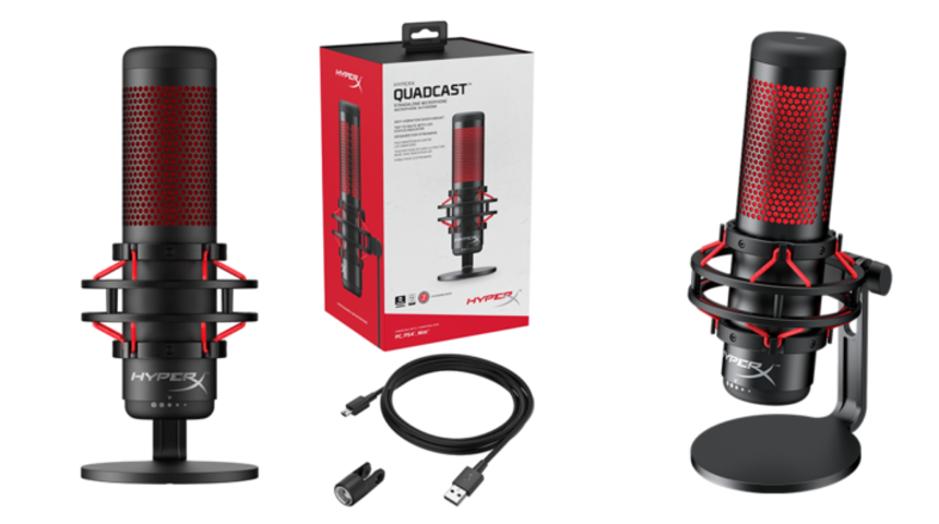HyperX&rsquo;ten oyun yayıncıları ve sunucular i&ccedil;in &ouml;zel mikrofon: QuadCast
