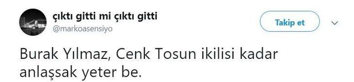 Burak Yılmaz - Cenk Tosun uyumu sosyal medyayı salladı G4