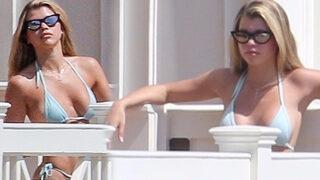 Sophia Richie babasına rağmen Scott Disick'i bırakmadı