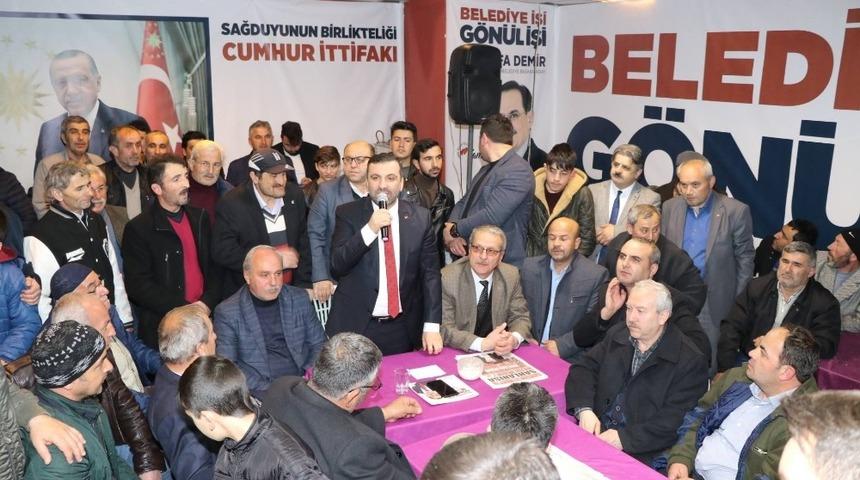 Sarıcaoğlu: “Hizmet namus sözümüzdür”