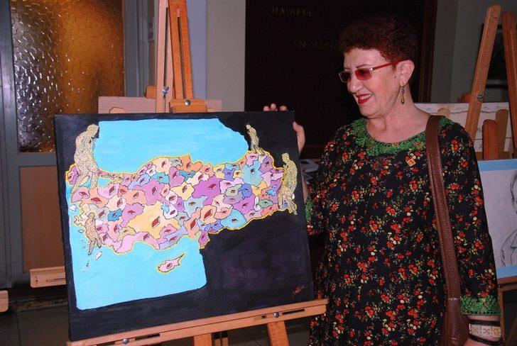 Kütüphaneler Haftasında ortak resim sergisi G2