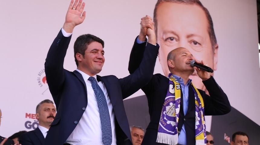 AK Parti Adayı Kaya&rsquo;dan Bakan Soylu&rsquo;ya destek teşekk&uuml;r&uuml;