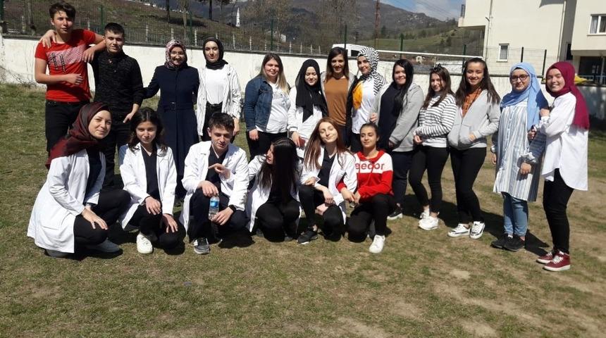 Yortan &Ccedil;PAL &ouml;ğrencilerinden hasta ve yaşlılara ziyaret