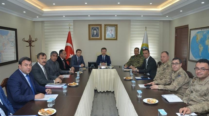 Iğdır&rsquo;da se&ccedil;im g&uuml;venliği toplantısı yapıldı