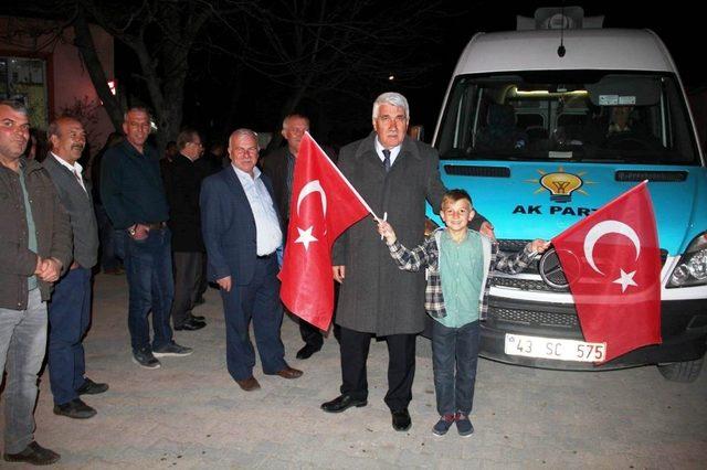 Kütahya İl Genel Meclisi adayları köylerin tamamını ziyaret etti