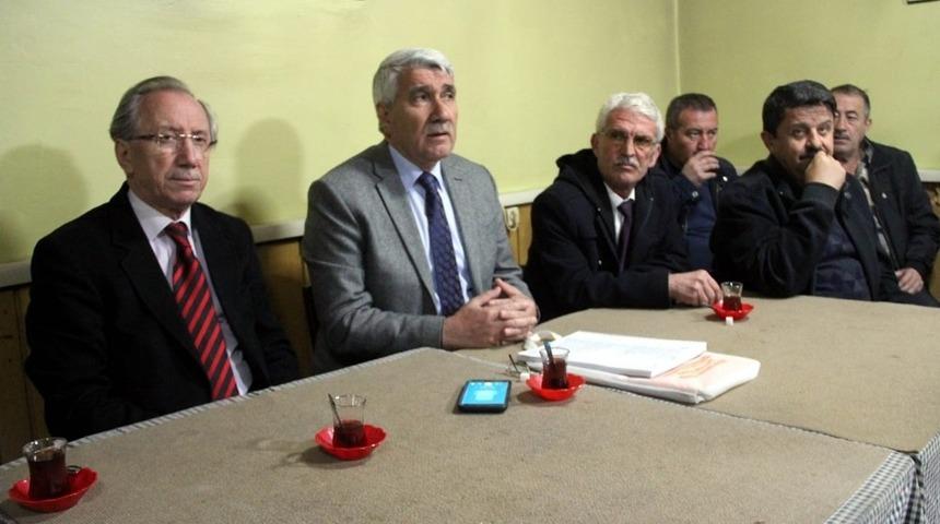 Kütahya İl Genel Meclisi adayları köylerin tamamını ziyaret etti