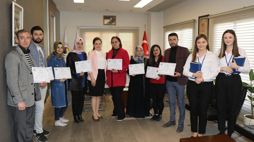 Girişimciler sertifikalarını aldı