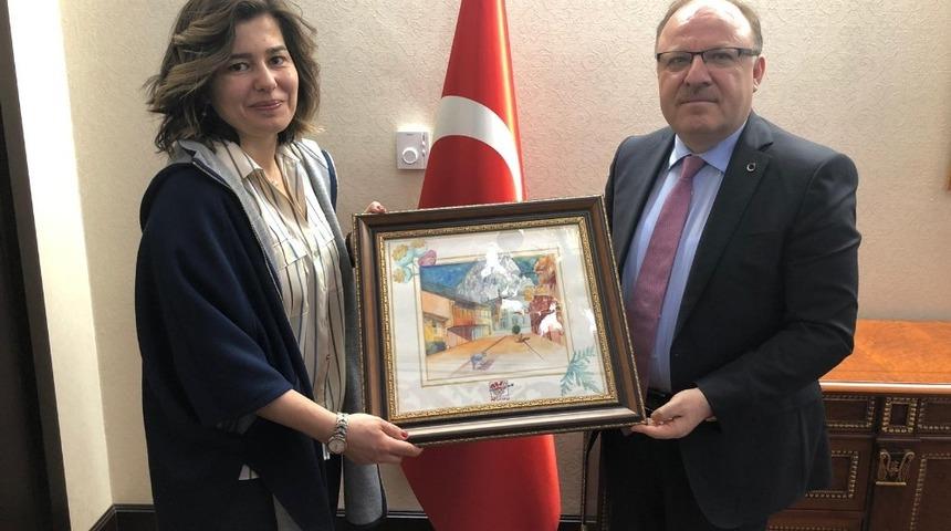 Sanat ve Yaşam Derneği’nden Vali Tutulmaz’a ziyaret