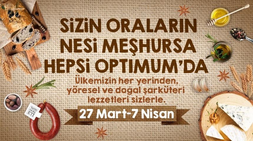 Optimum’da yöresel lezzetler şöleni