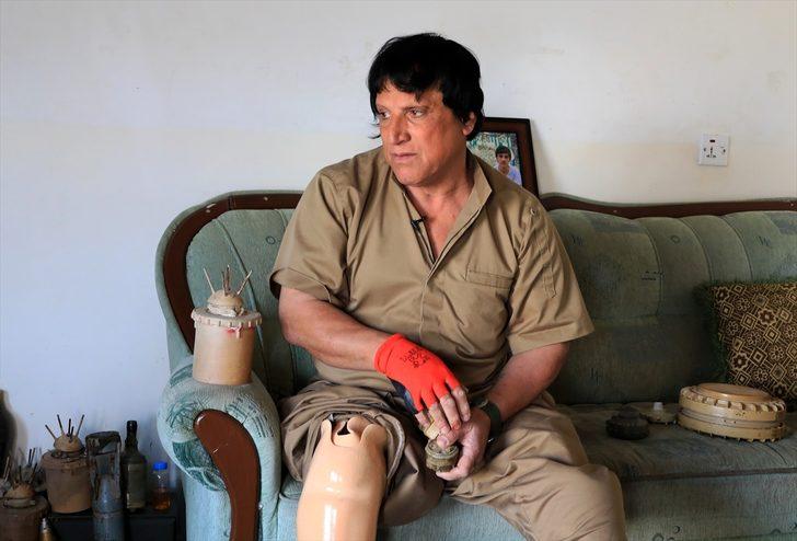 33 yıldır mayın temizleyen Halepçeli Ali'nin hikayesi G1