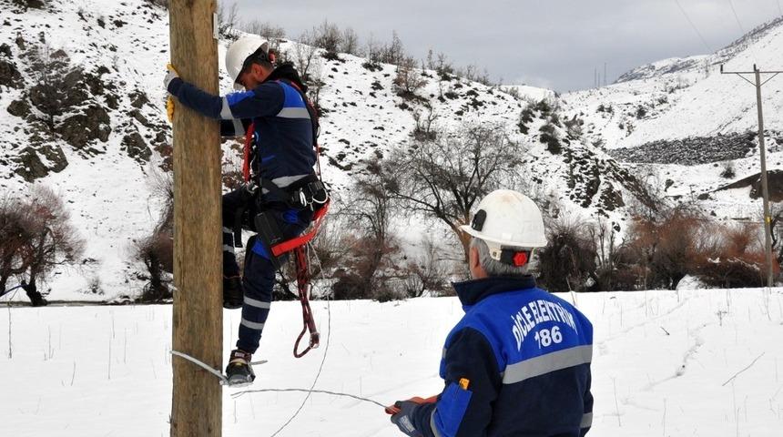 Şirvan&rsquo;da elektriksiz k&ouml;y kalmadı