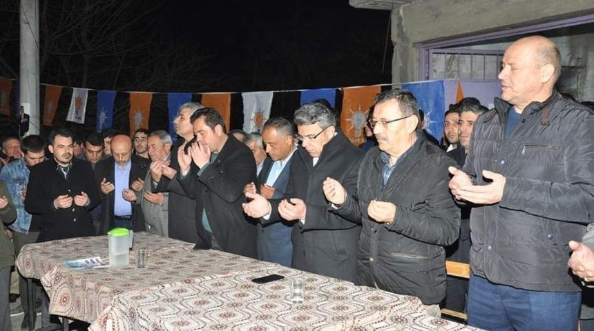 Karatepeliler Cumhur İttifakı adayı Güler’i bağılarına bastı