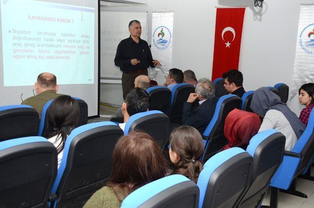 Pamukkale Kent Konseyinden ilk yardım kursu