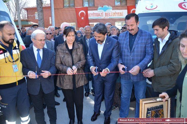 Seyitgazi’ye son teknoloji ile donatılmış ambulans