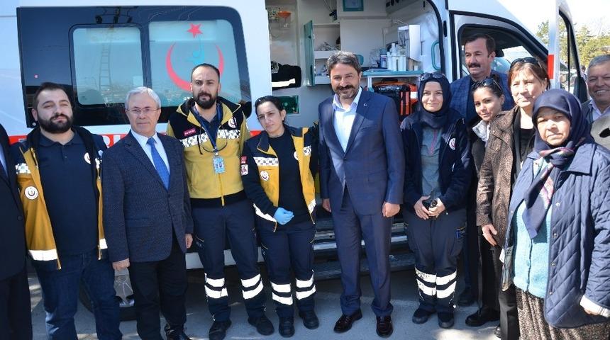 Seyitgazi&rsquo;ye son teknoloji ile donatılmış ambulans