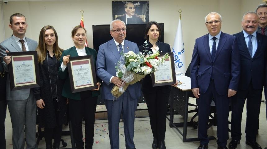 TESKİ başarılarını ta&ccedil;landırdı