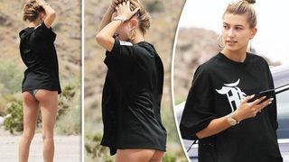 Justin Bieber eşi Hailey Baldwin'ın iç çamaşırlı halini paylaştı