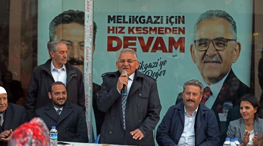 Başkanlara Kılı&ccedil;aslan Mahallesi&rsquo;nde coşku