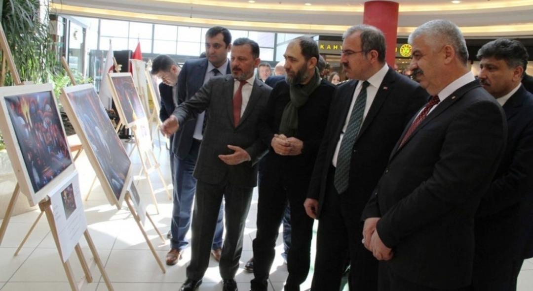 K&uuml;tahya&rsquo;da &lsquo;Kelimenin Kalbi&rsquo; isimli resim sergisi