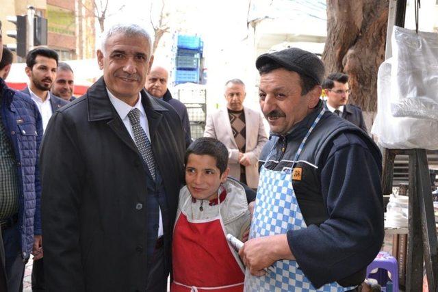 AK Parti Battalgazi Adayı Güder, gezilerini sürdürüyor