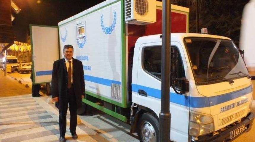 Pazaryeri cenaze aracına kavuştu