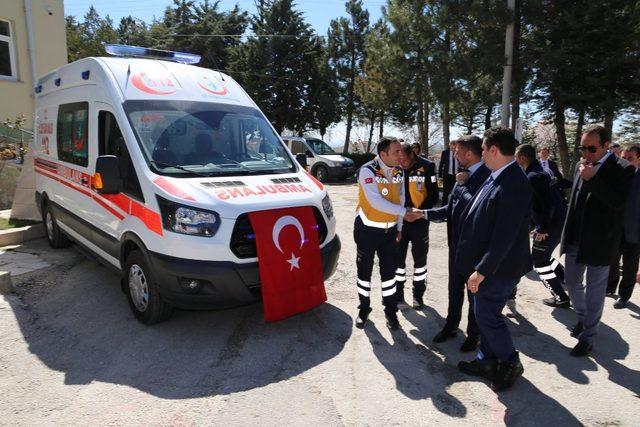 İl Sağlık Müdürlüğünden Sivrihisar’a yeni ambulans