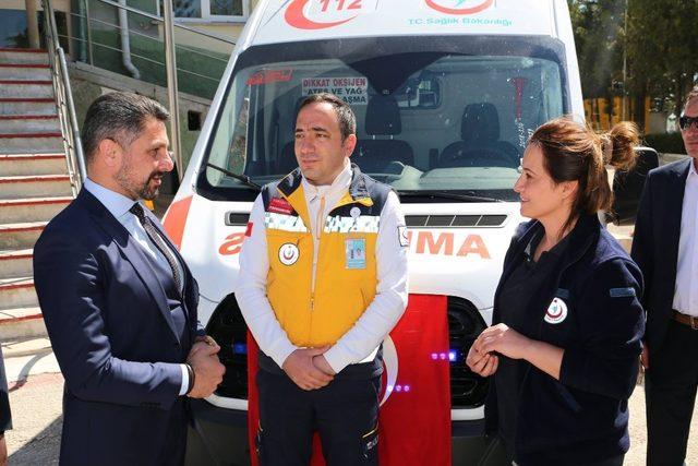 İl Sağlık Müdürlüğünden Sivrihisar’a yeni ambulans