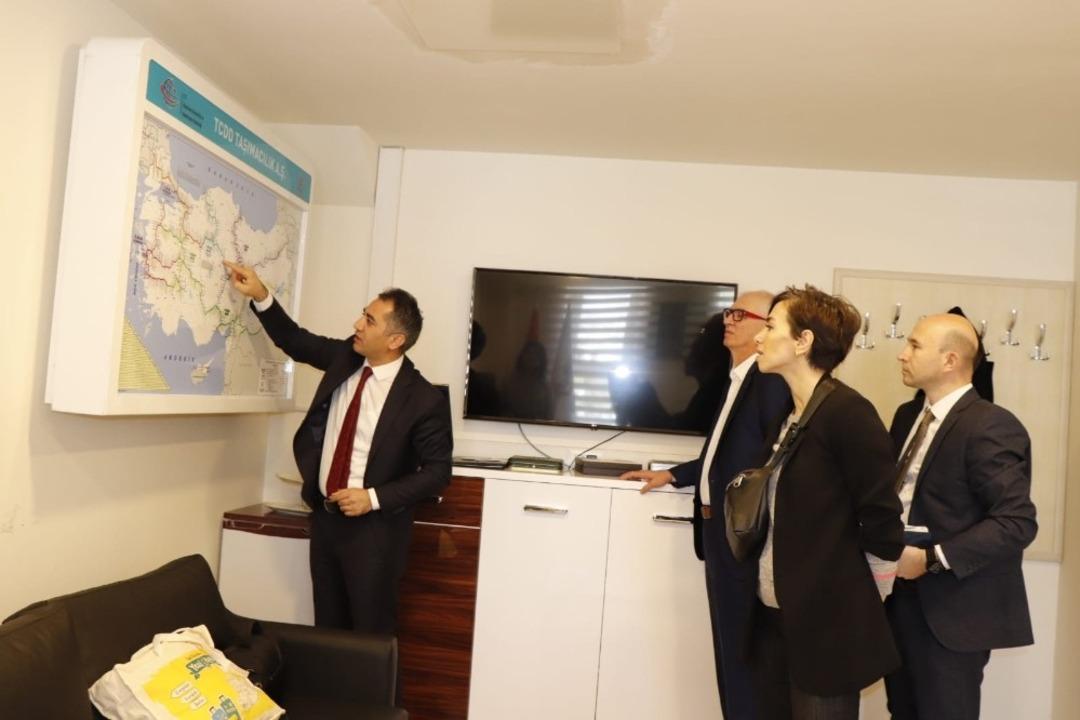 BAKKA yetkilileri TCDD&rsquo;de ziyaretlerde bulundu