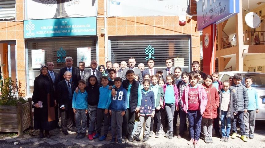 Kızılcahamam&rsquo;ın en &ccedil;ok okuyanları &ouml;d&uuml;llendirildi