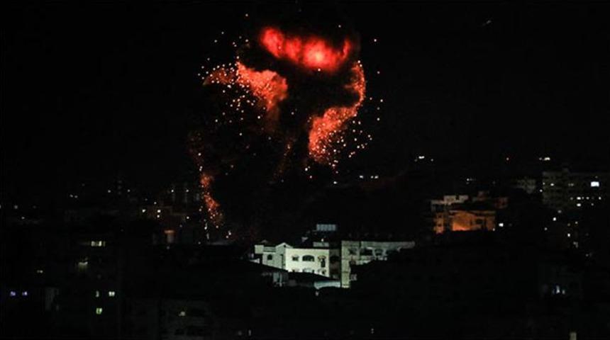 Bu nasıl ateşkes? İsrail Gazze'yi yine bombaladı!