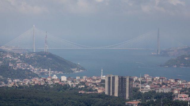 Yeni yapılan Yavuz Sultan Selim Köprüsü
