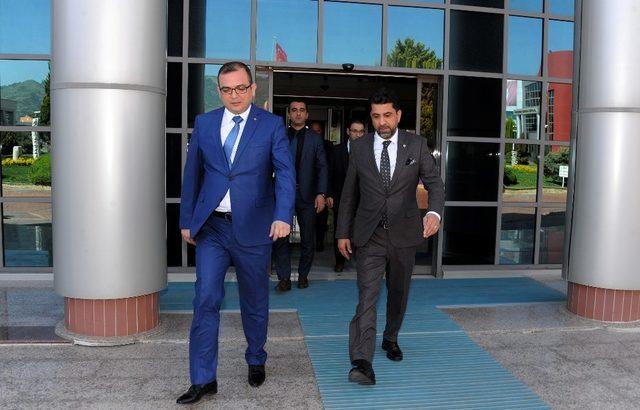 Başsavcı Dönertaş, ADÜ Rektörü Aldemir’i ziyaret etti