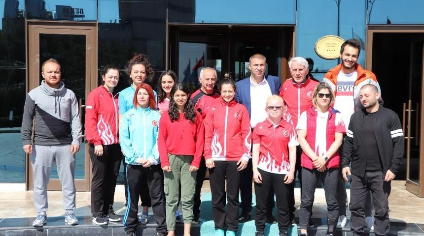 G&ouml;rme Engelliler Judo Milli Takım kampı Karaman&rsquo;da devam ediyor