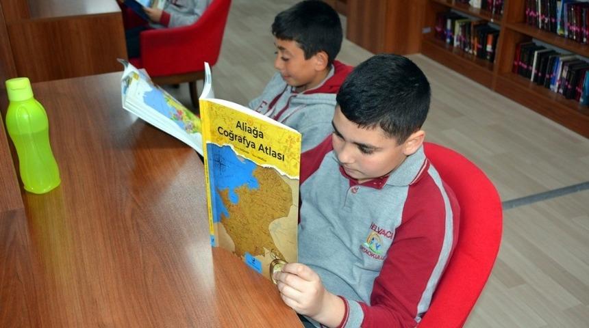 Öğrencilerden Nadir Nadi Kütüphanesi’ne ziyaret